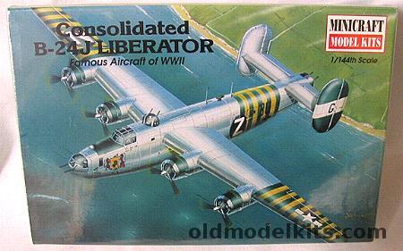 Minicraft 1/144 B-24J Liberator, 14402 plastic model kit